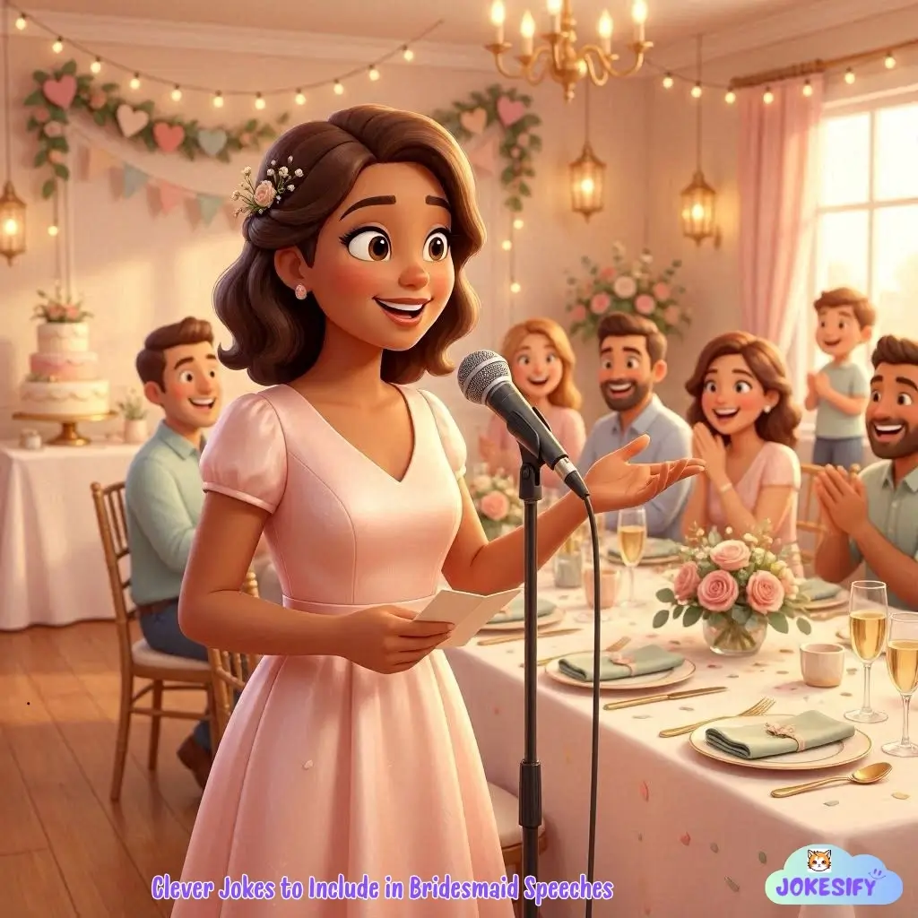 183+ Hilarious Bridesmaid Speech Jokes & Puns for Heartfelt Laughter and Fun