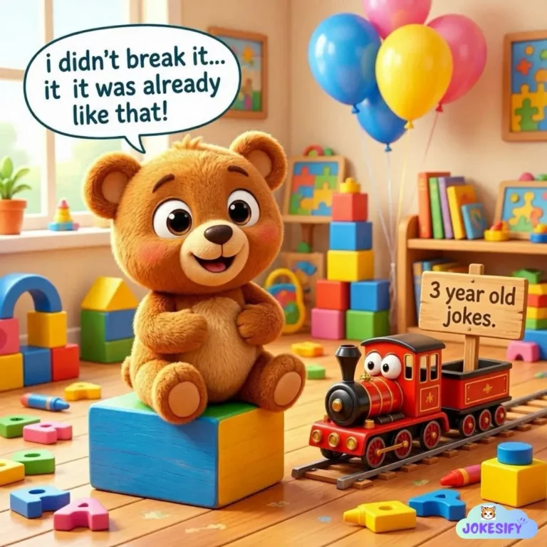 3 Year Old Jokes