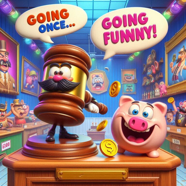 129+ Best Auction Jokes That Will Make You Bid with Laughter