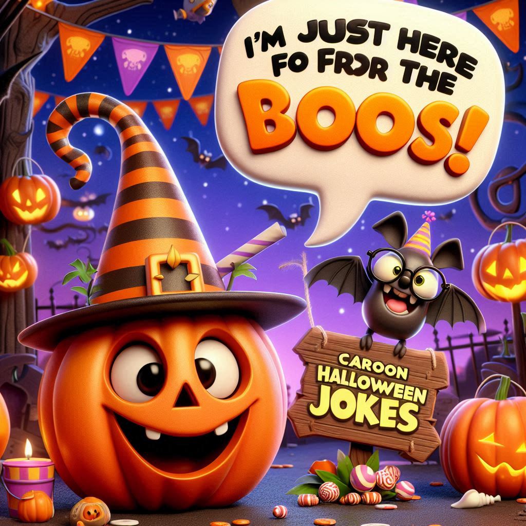 Cartoon Halloween Jokes