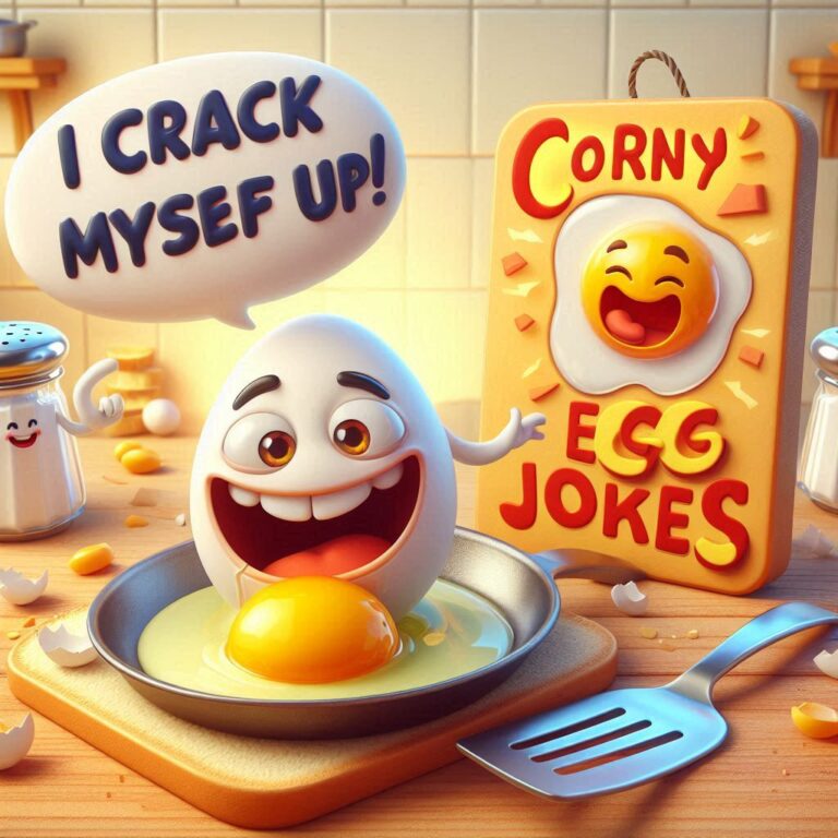 137+ Funny Corny Egg Jokes That Will Crack You Up and Delight All