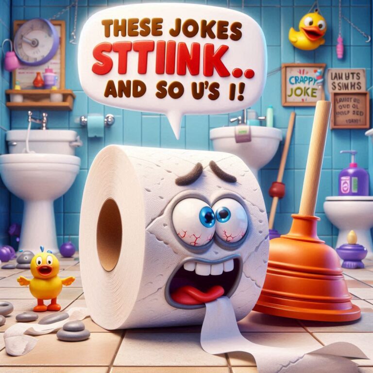 125+ Hilarious Crappy Jokes That Will Make You Groan and Giggle