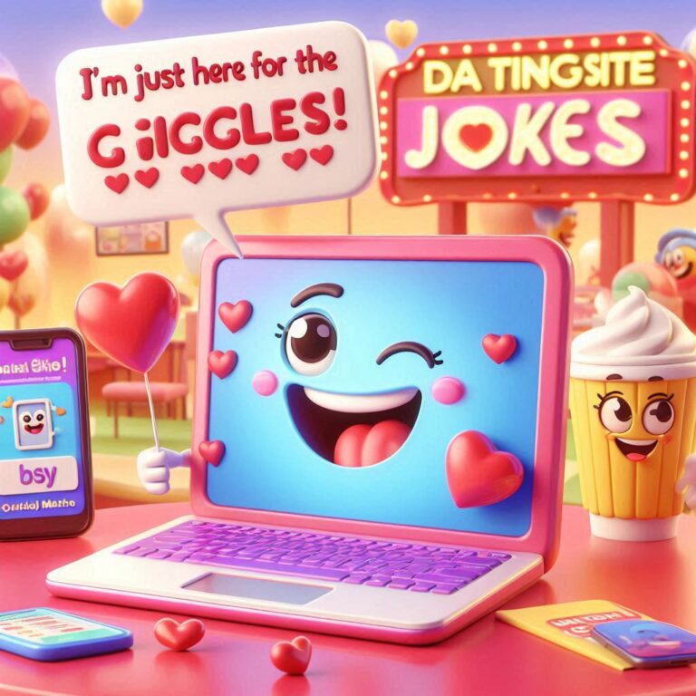 147+ Hilarious Dating Site Jokes That Will Make You Smile and Swipe