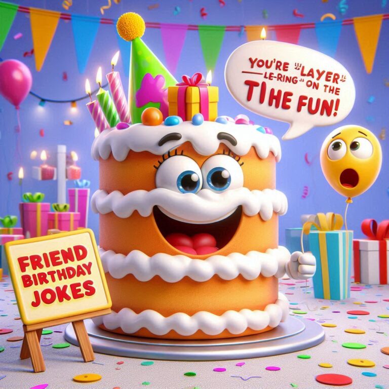 135+ Hilarious Friend Birthday Jokes to Make Every Celebration Shine