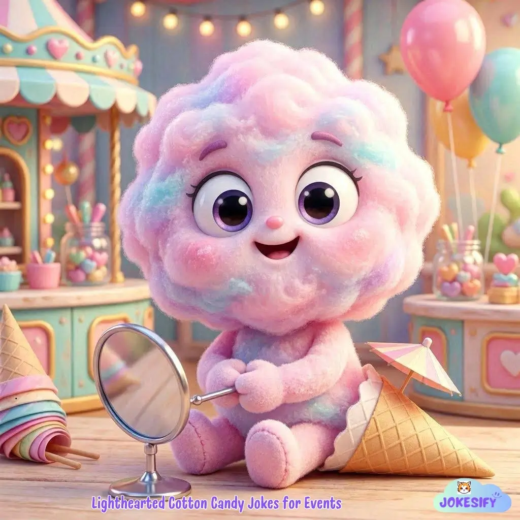 169+ Hilarious Cotton Candy Jokes & Puns for Sweet Laughs and Giggles Galore