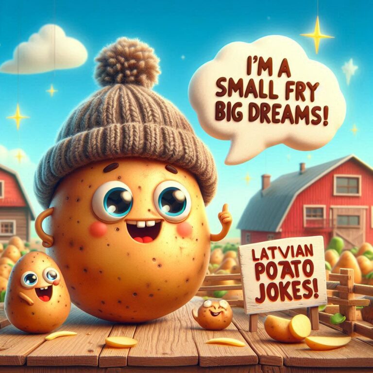 123+ Hilarious Latvian Potato Jokes That Will Make You Smile Today