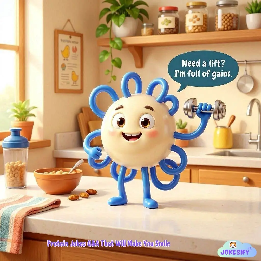187+ Hilarious Protein Jokes & Puns That Flex Your Funny Bone and Build Smiles