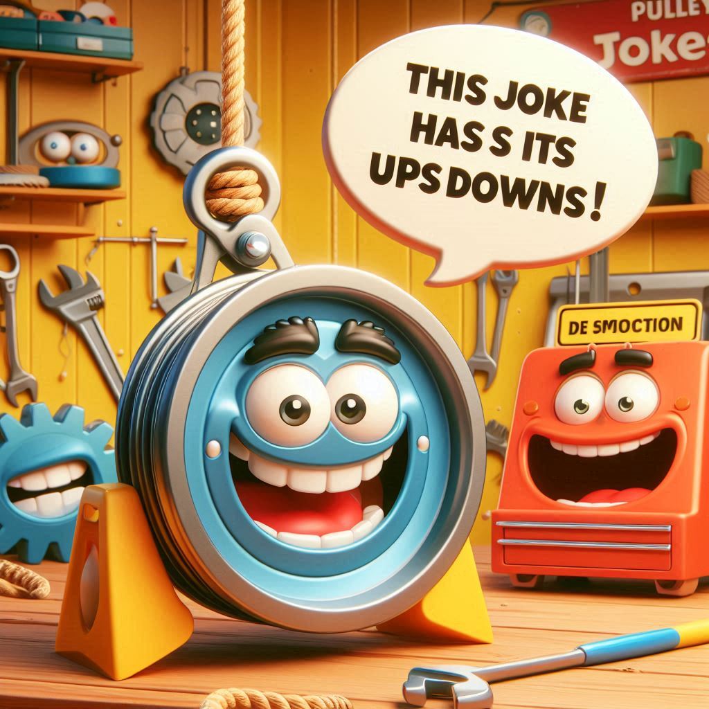 200+ Hilarious Pulley Jokes That Will Lift Your Spirits and Make You Laugh 16 Pulley Jokes