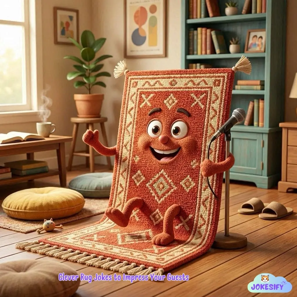 185+ Funny Rug Jokes & Puns to Tickle Your Funny Bone and Brighten Your Day