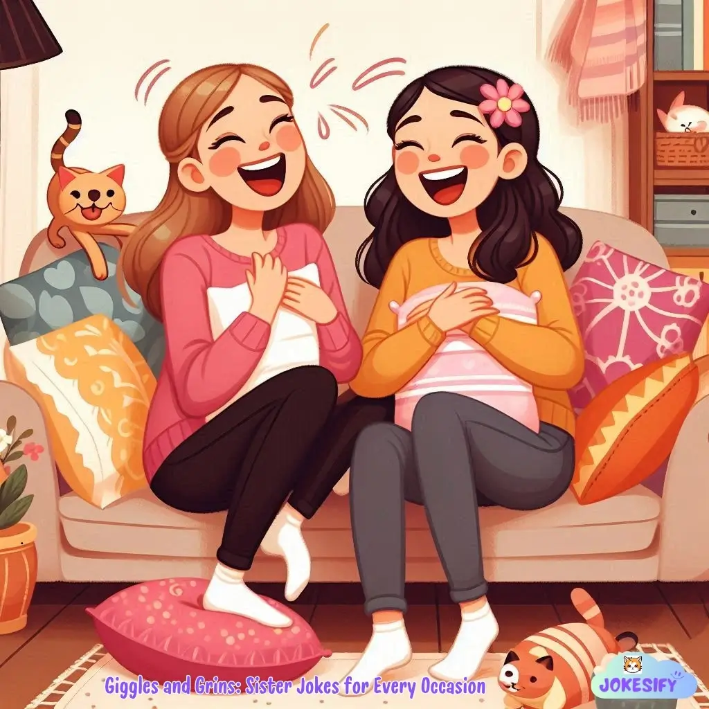 175+ Hilarity Hits with Sister Jokes and Puns for Family Fun!