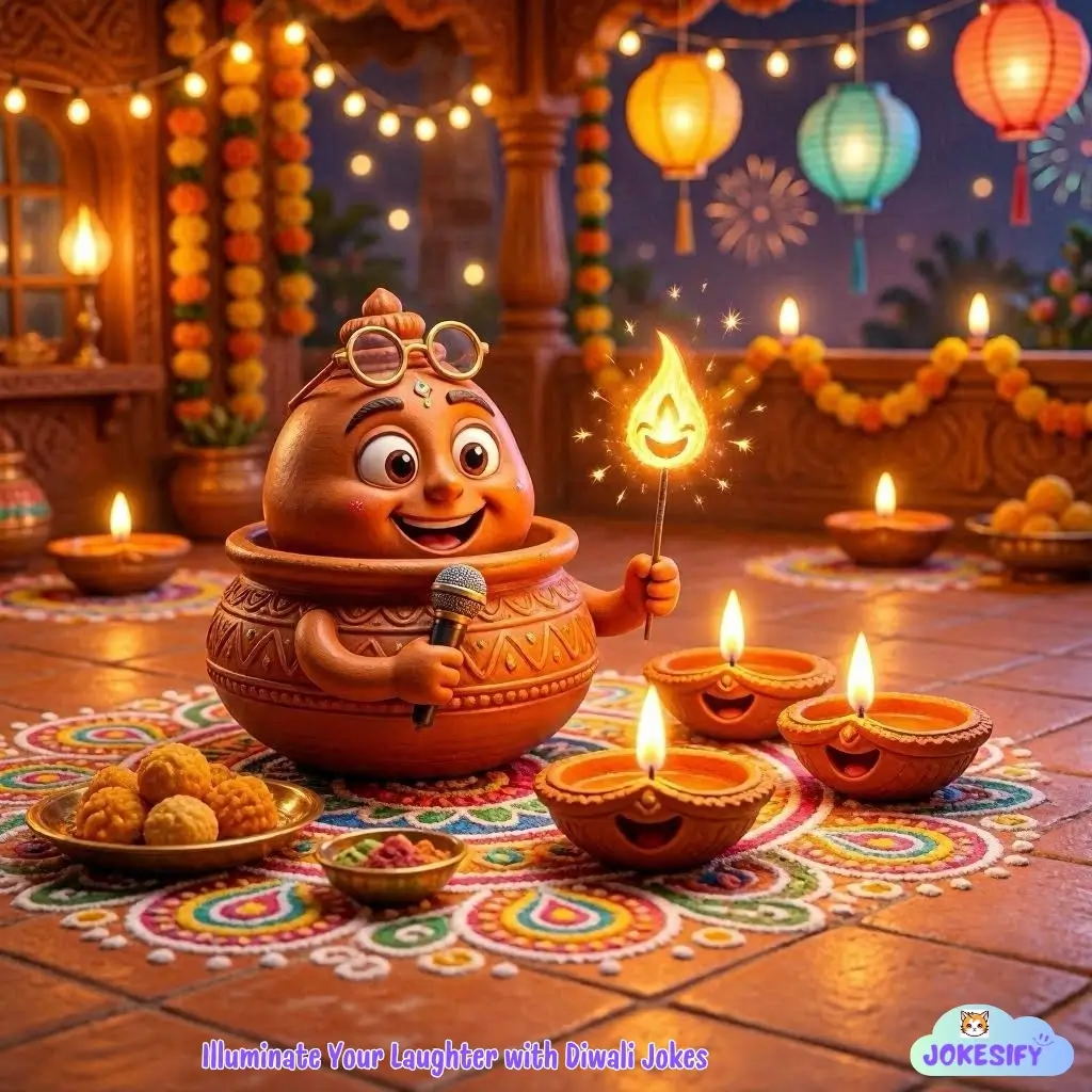 Light Up Your Laughs with 167+ Diwali Jokes & Puns That Spark Joy and Giggles!
