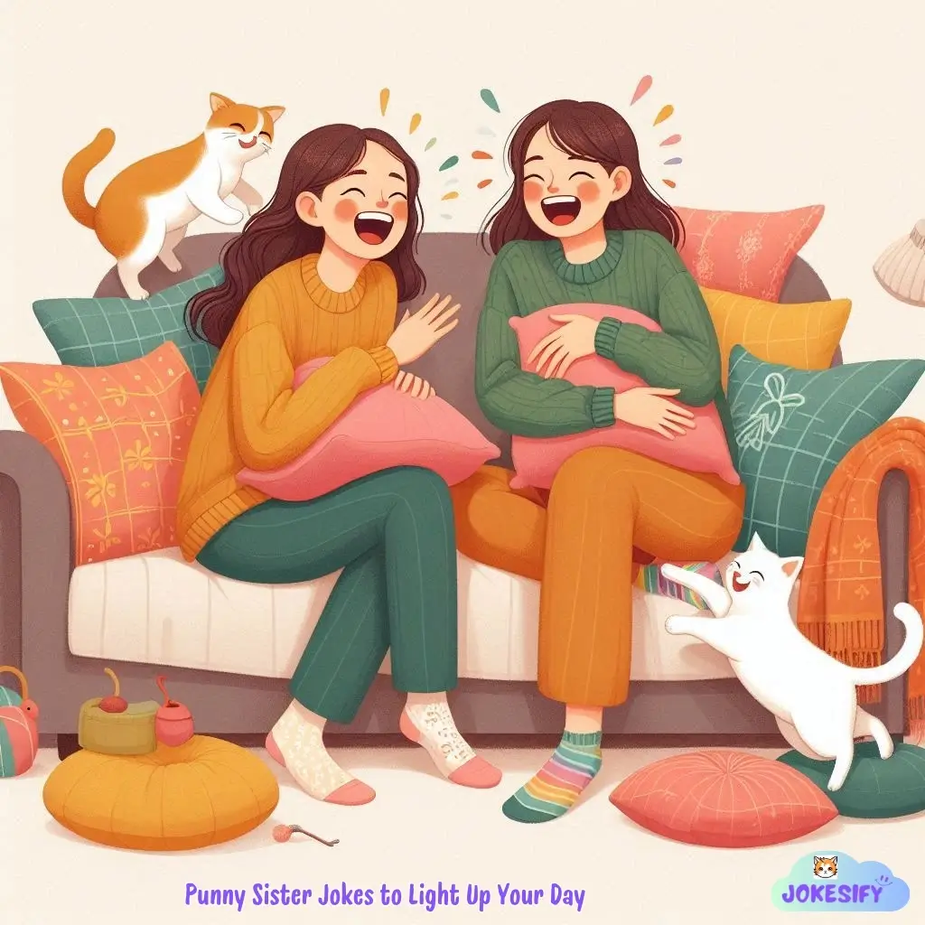 175+ Hilarity Hits with Sister Jokes and Puns for Family Fun!
