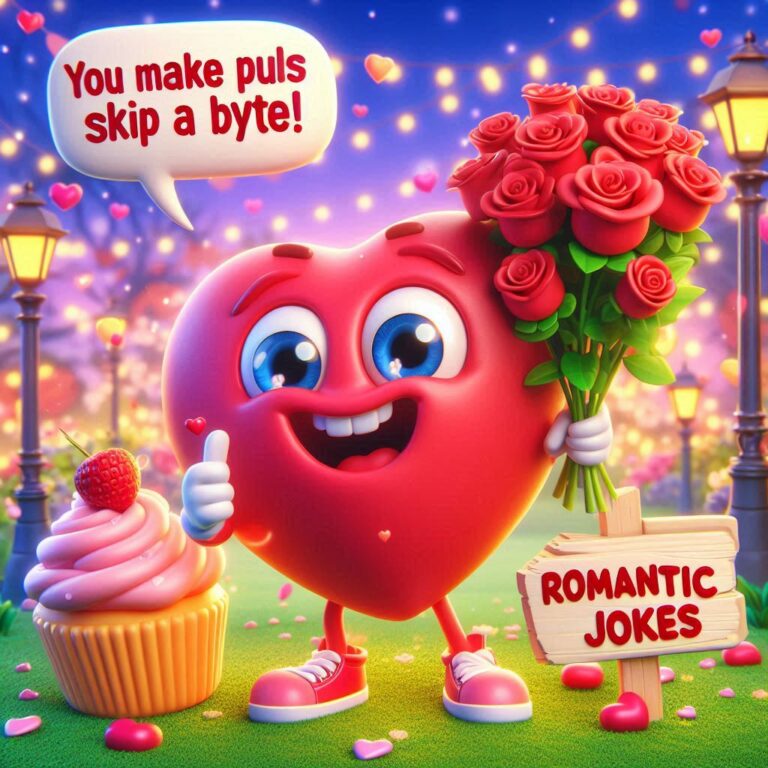 189+ Love-tastic Romantic Jokes and Puns That Will Make You Swoon!