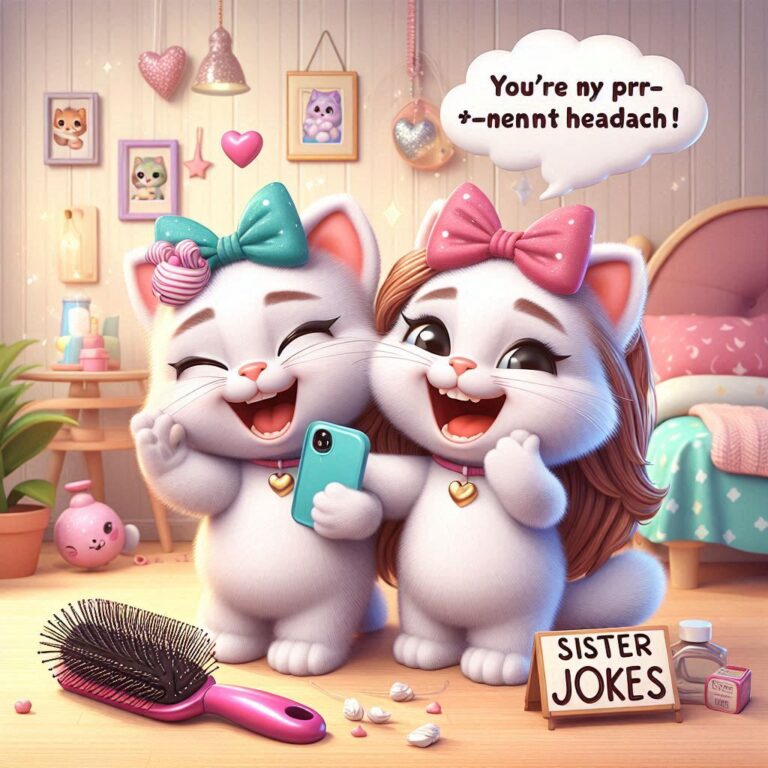 175+ Hilarity Hits with Sister Jokes and Puns for Family Fun!