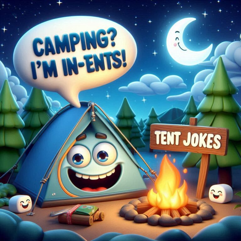 125+ Funny Tent Jokes to Make Your Camping Trip Unforgettable Fun
