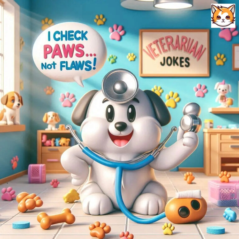 169+ Pawsitively Hilarious Veterinarian Jokes and Puns for Animal Lovers