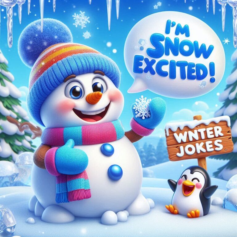 173+ Chill Out with Winter Jokes that Snowball into Laughter