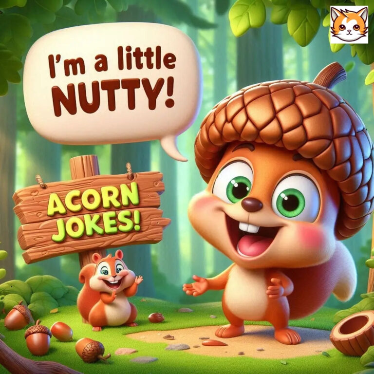 159+ Nutty Nonsense with Acorn Jokes and Puns That Will Crack You Up