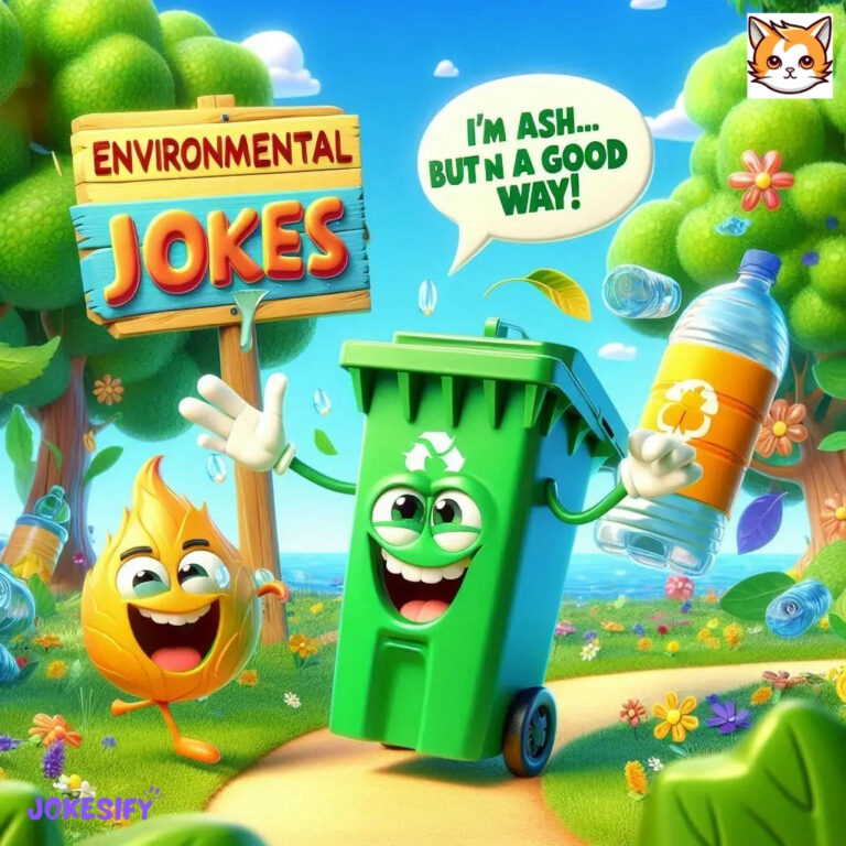 Green Laughs 143+: Environmental Jokes And Puns That Will Leaf You in Stitches!