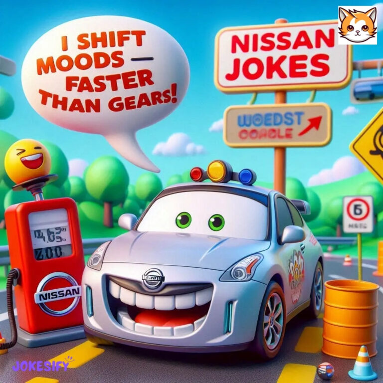 Rev Up Your Laughter with 123+ Nissan Jokes That Will Drive You Crazy!
