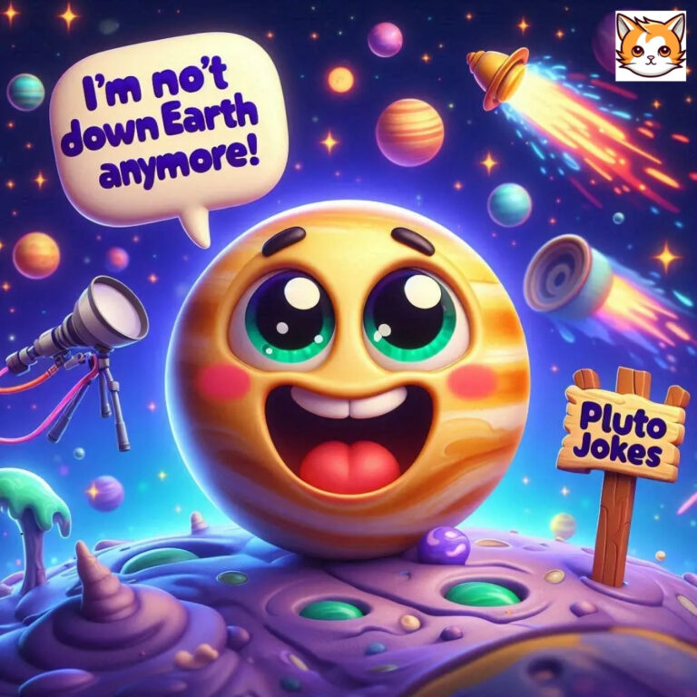 165+ Cosmic Chuckles with Pluto Jokes and Puns that are Out of This World