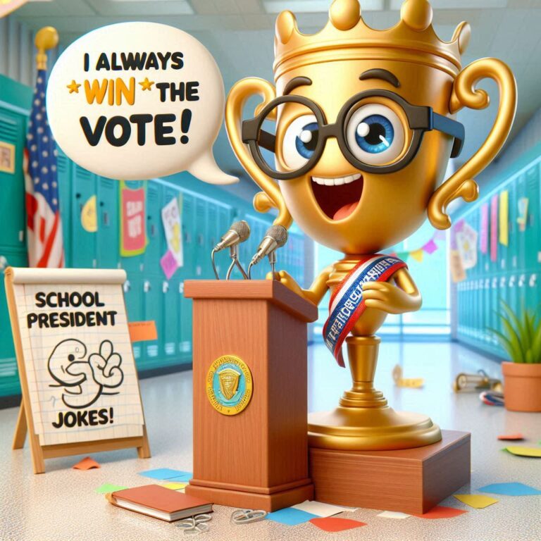 169+ Hilariously Punny School President Jokes That Will Elect You to Laughter