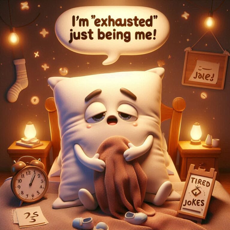 163+ Giggle-Fest with Tired Jokes and Puns That'll Crack You Up!