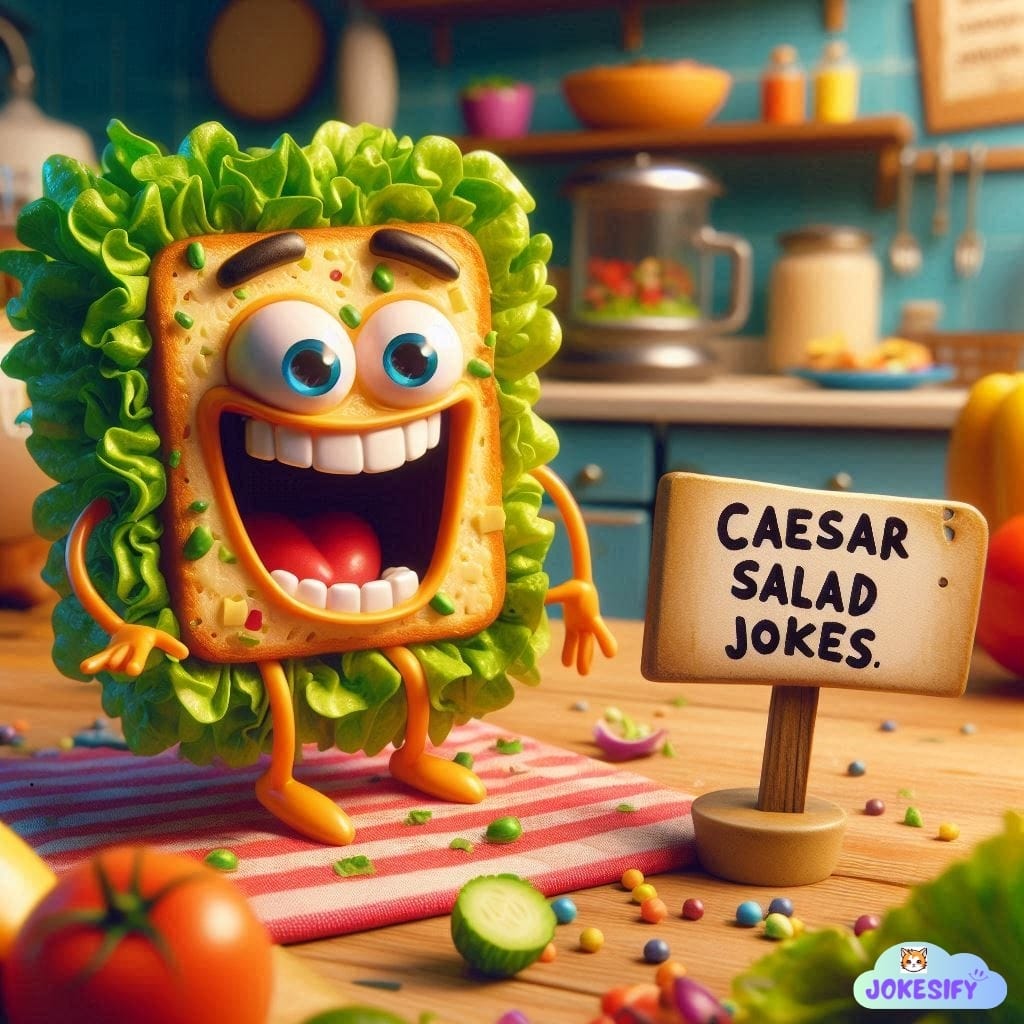 Crouton Comedy Caesar Salad Jokes to Chew On
