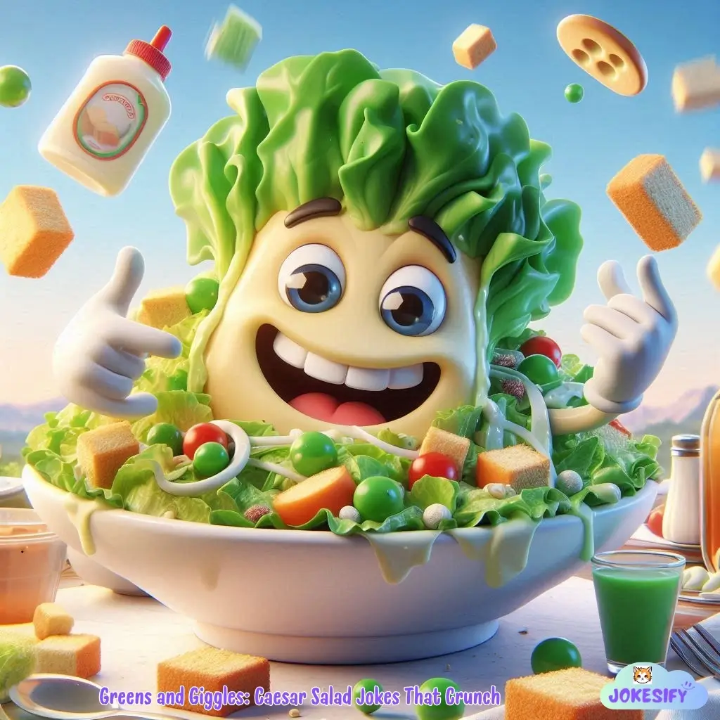 179+ Crunch-tastic Caesar Salad Jokes and Puns to Lettuce Laugh Out Loud!