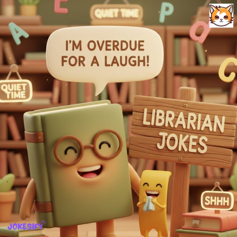 Dewey Decimal with 127+ Librarian Jokes And Puns That Will Check You Out!