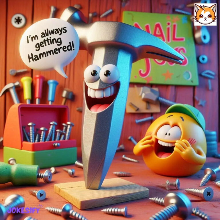 Nail Jokes And Puns: 139+ Ways to Get Hammered with Laughter and Nail It Every Time