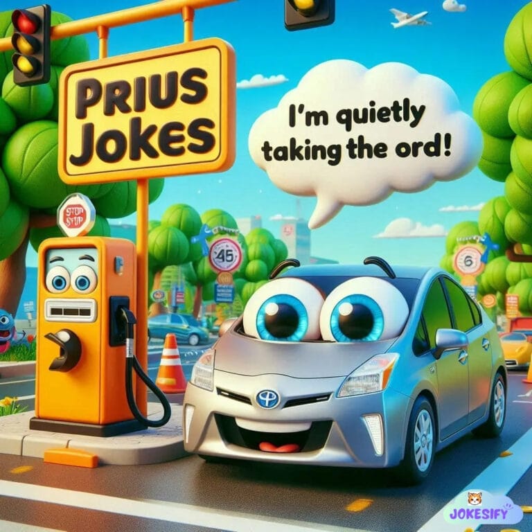 159+ Eco-licious Laughs with Prius Jokes and Puns that Drive You Wild!