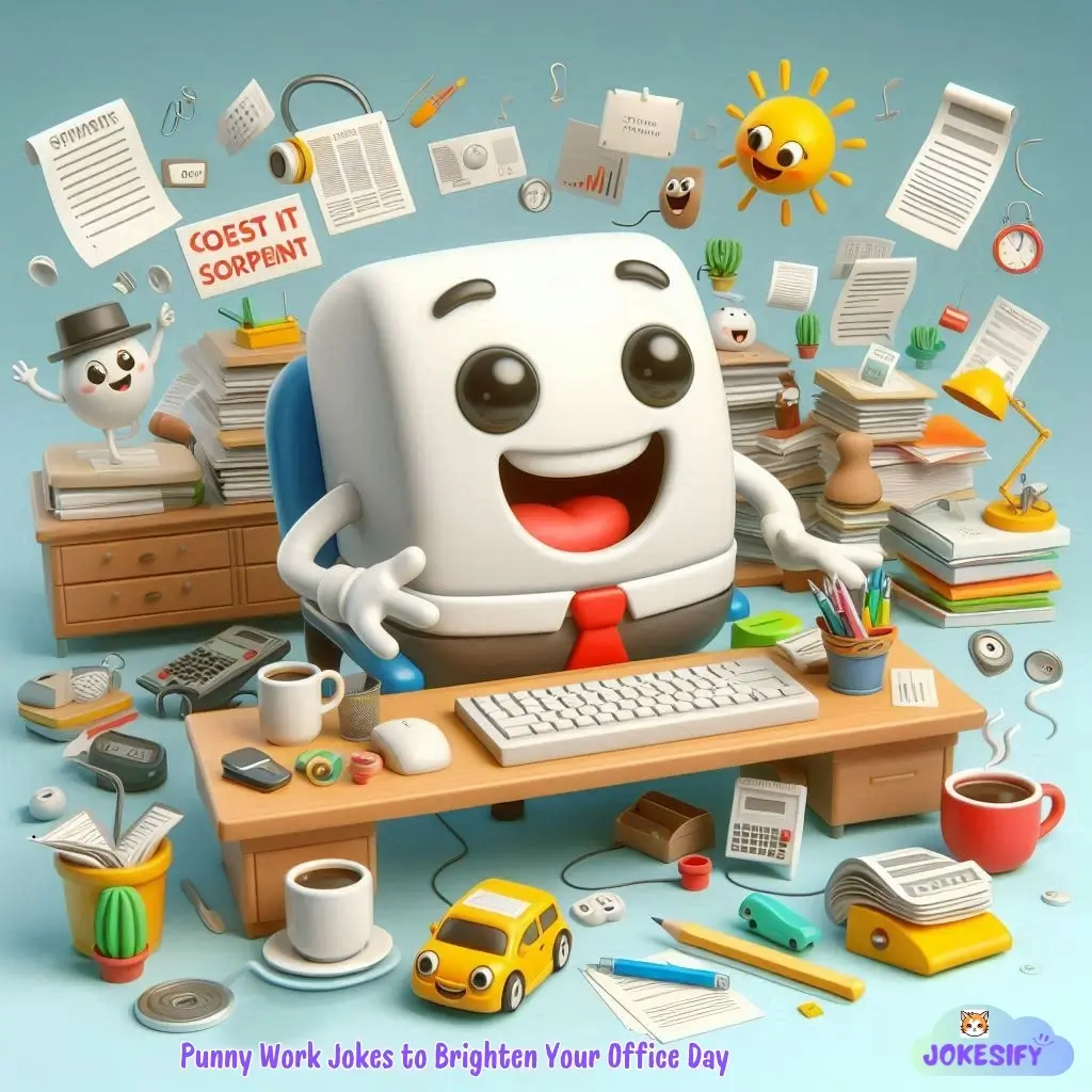 183+ Hilarious Hijinks Ahead with Work Jokes Of The Day and Puns Galore!