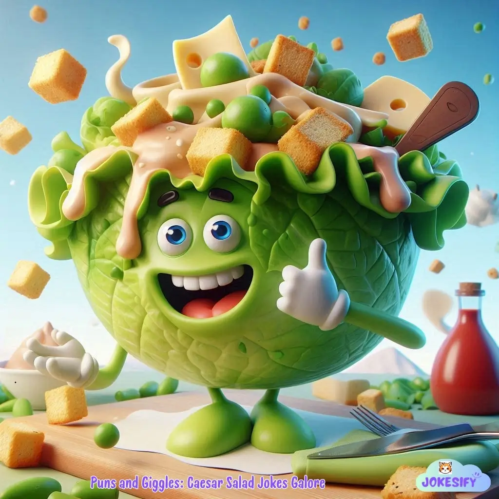 179+ Crunch-tastic Caesar Salad Jokes and Puns to Lettuce Laugh Out Loud!
