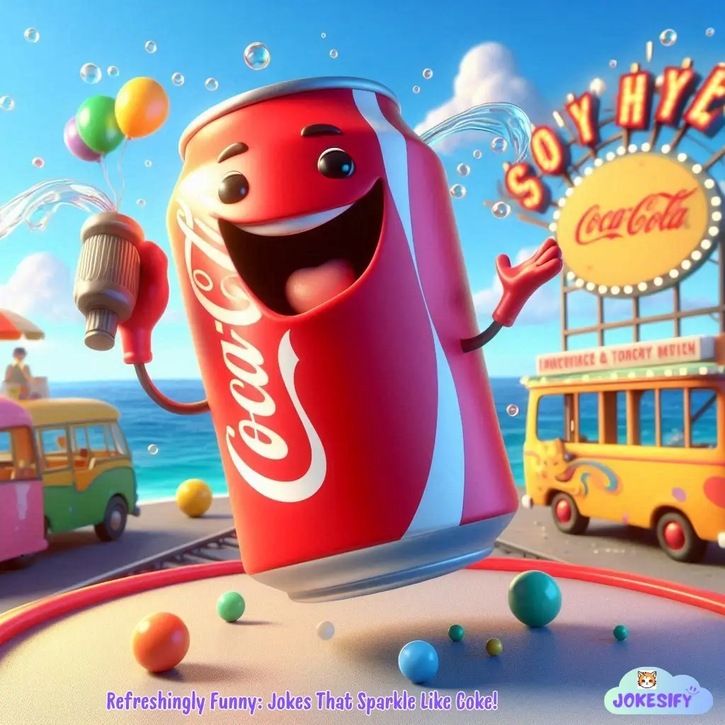 169+ Fizzy Fun with Coca Cola Jokes and Puns That'll Pop Your Laughter!