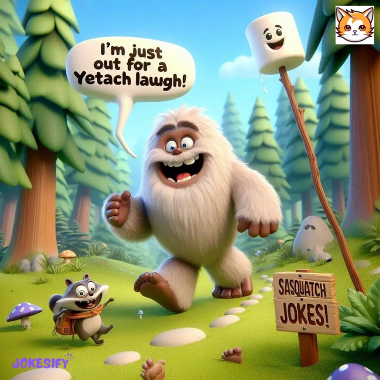 Bigfoot's Belly Laughs: 127+ Sasquatch Jokes to Tickle Your Funny Bone