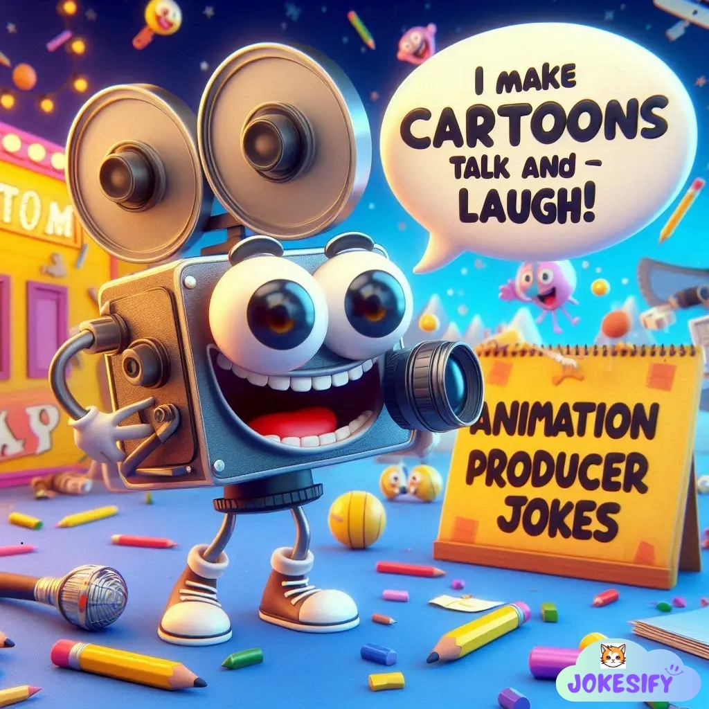 A cheerful camera character with big eyes and a smile, holding a camera.