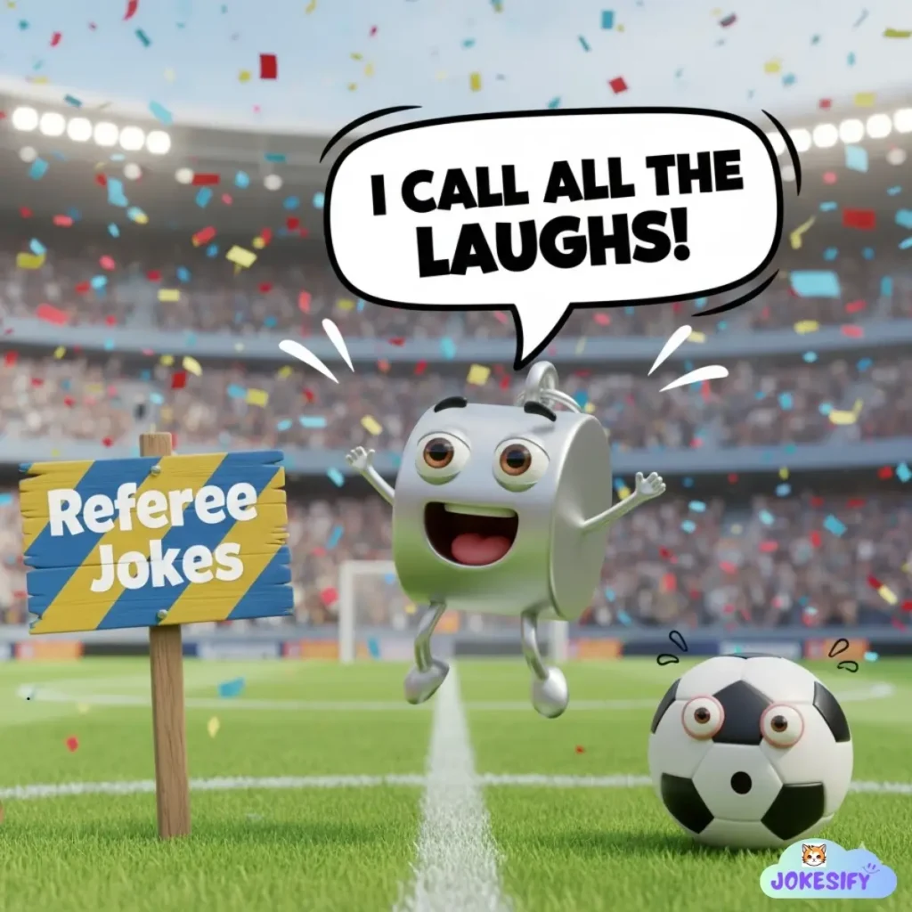 169+ Whistle Wonders in Referee Jokes and Puns for a Laughing Good Time