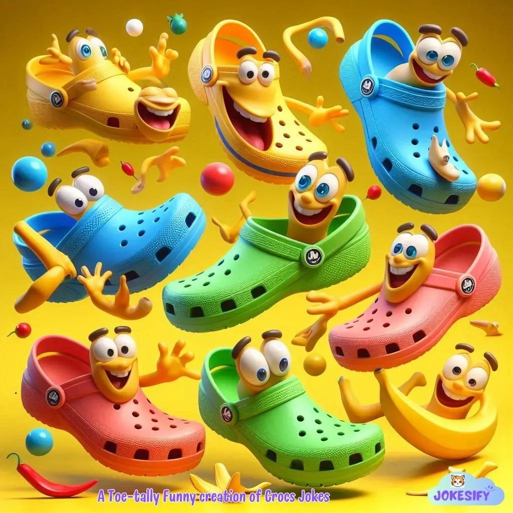 193+ Punbelievable Crocs Jokes That Will Have You Stepping with Laughter