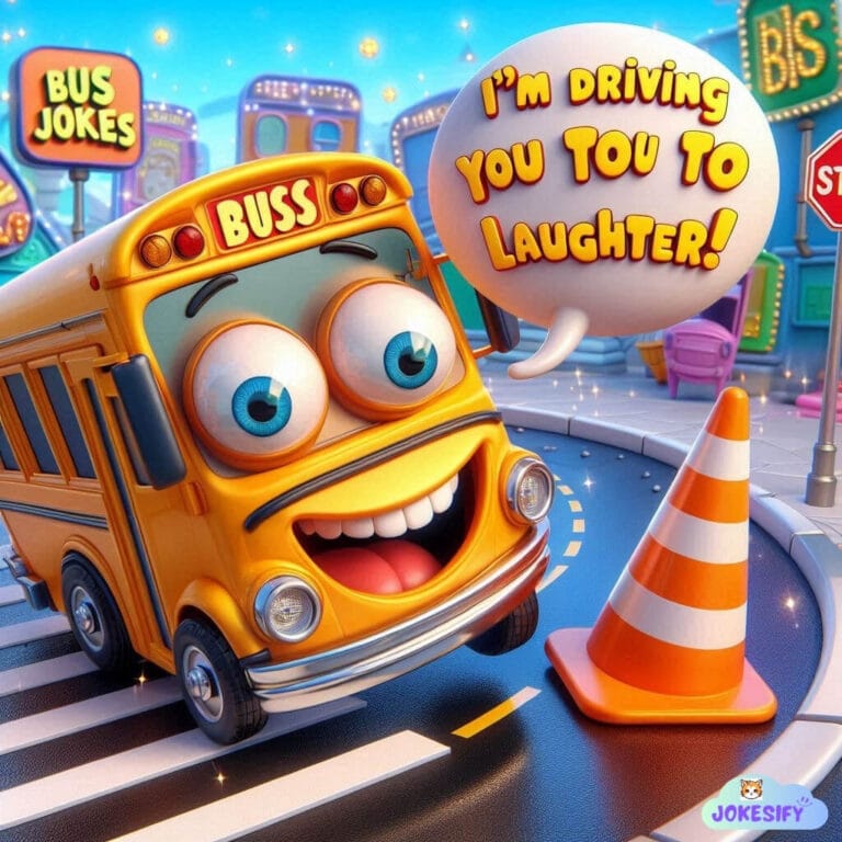 163 + Witty Wonders of Bus Jokes and Puns on the Road to Laughter