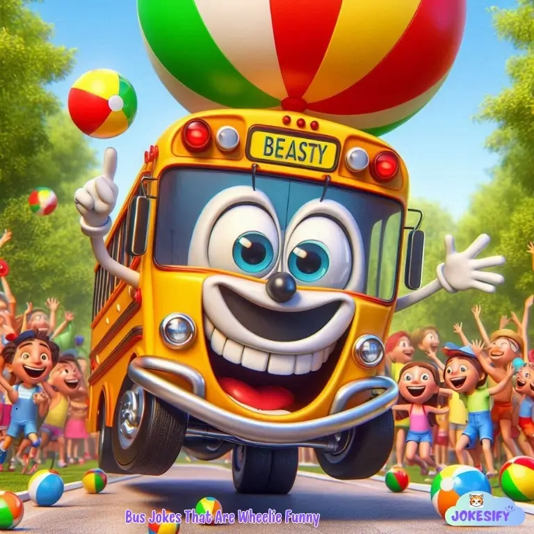 163 + Witty Wonders of Bus Jokes and Puns on the Road to Laughter