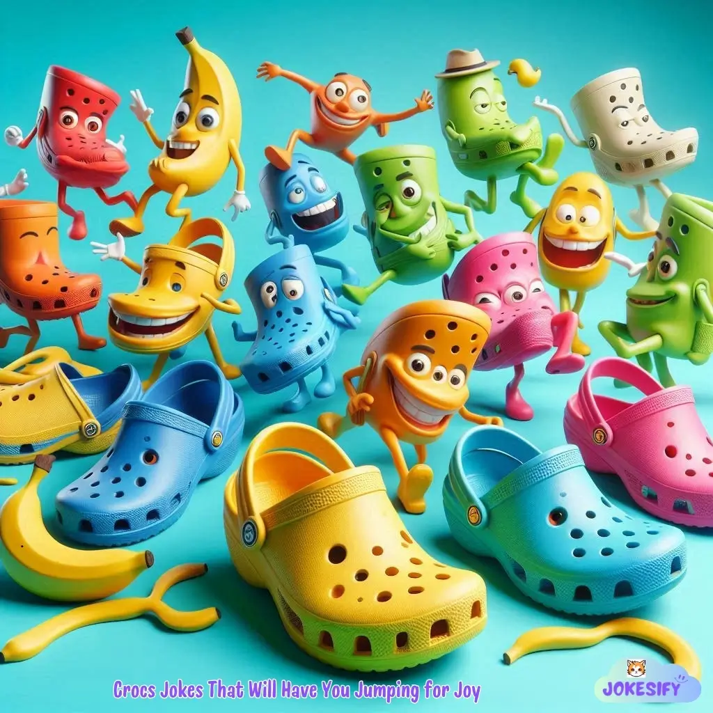 193+ Punbelievable Crocs Jokes That Will Have You Stepping with Laughter