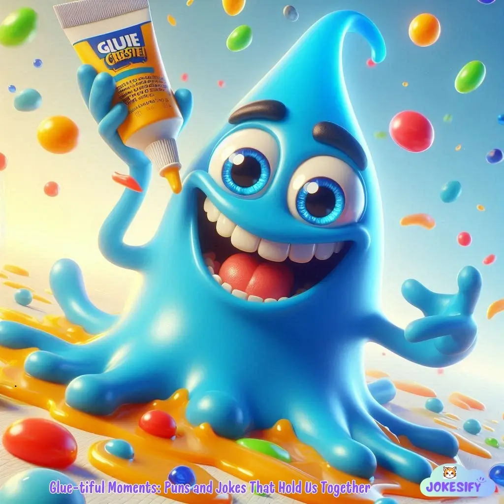 157+ Sticky Situations with Glue Jokes and Puns That'll Bond Us All!