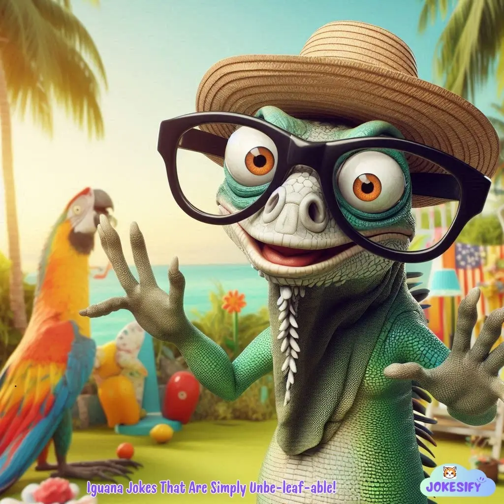 187+ Witty Wonders of Iguana Jokes and Puns that Scale New Heights