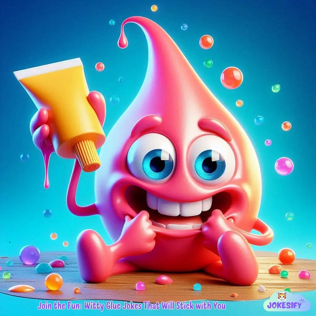 157+ Sticky Situations with Glue Jokes and Puns That'll Bond Us All!