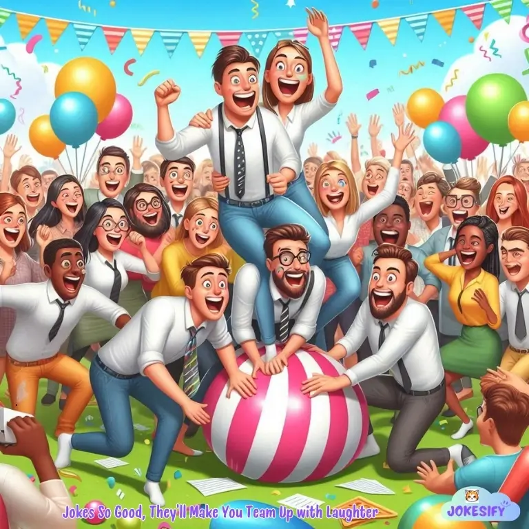 163+ Giggles Galore with Team Jokes and Puns for Everyone to Enjoy