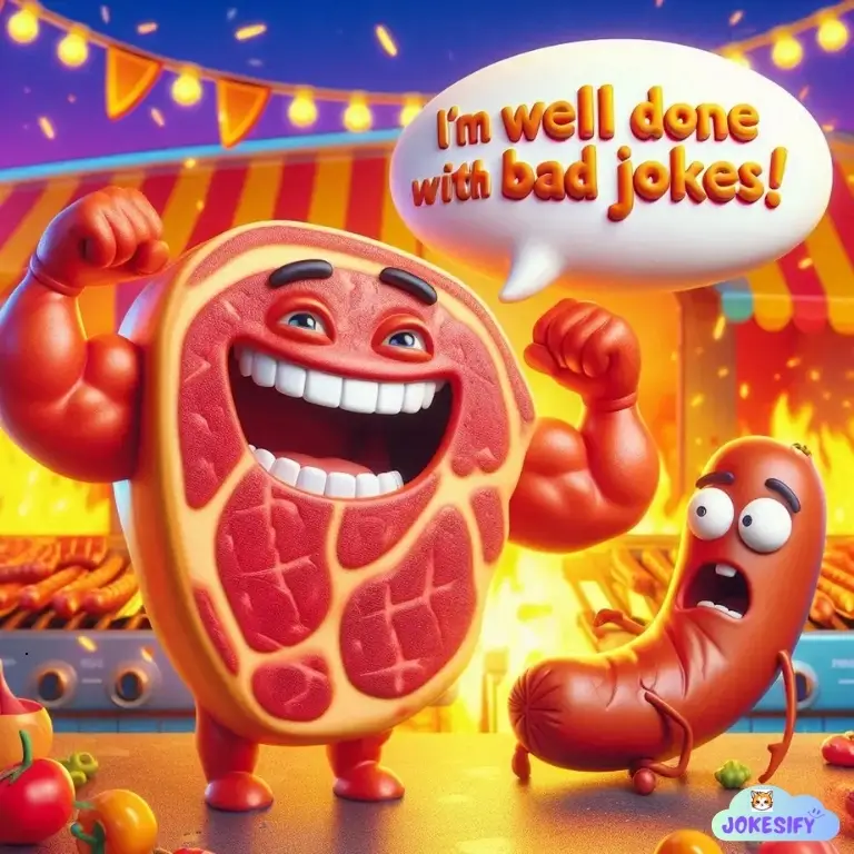 185+ Rib-tickling Meat Jokes and Puns to Make You Sizzle with Laughter