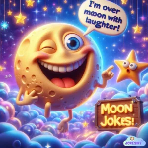 193+ Cosmic Giggles with Moon Jokes and Puns That Are Out of This World
