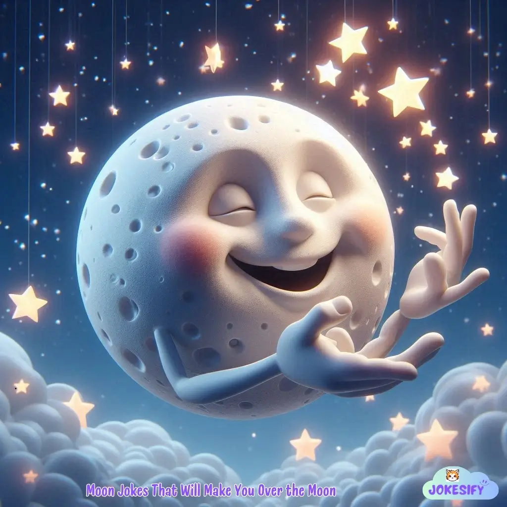193+ Cosmic Giggles with Moon Jokes and Puns That Are Out of This World