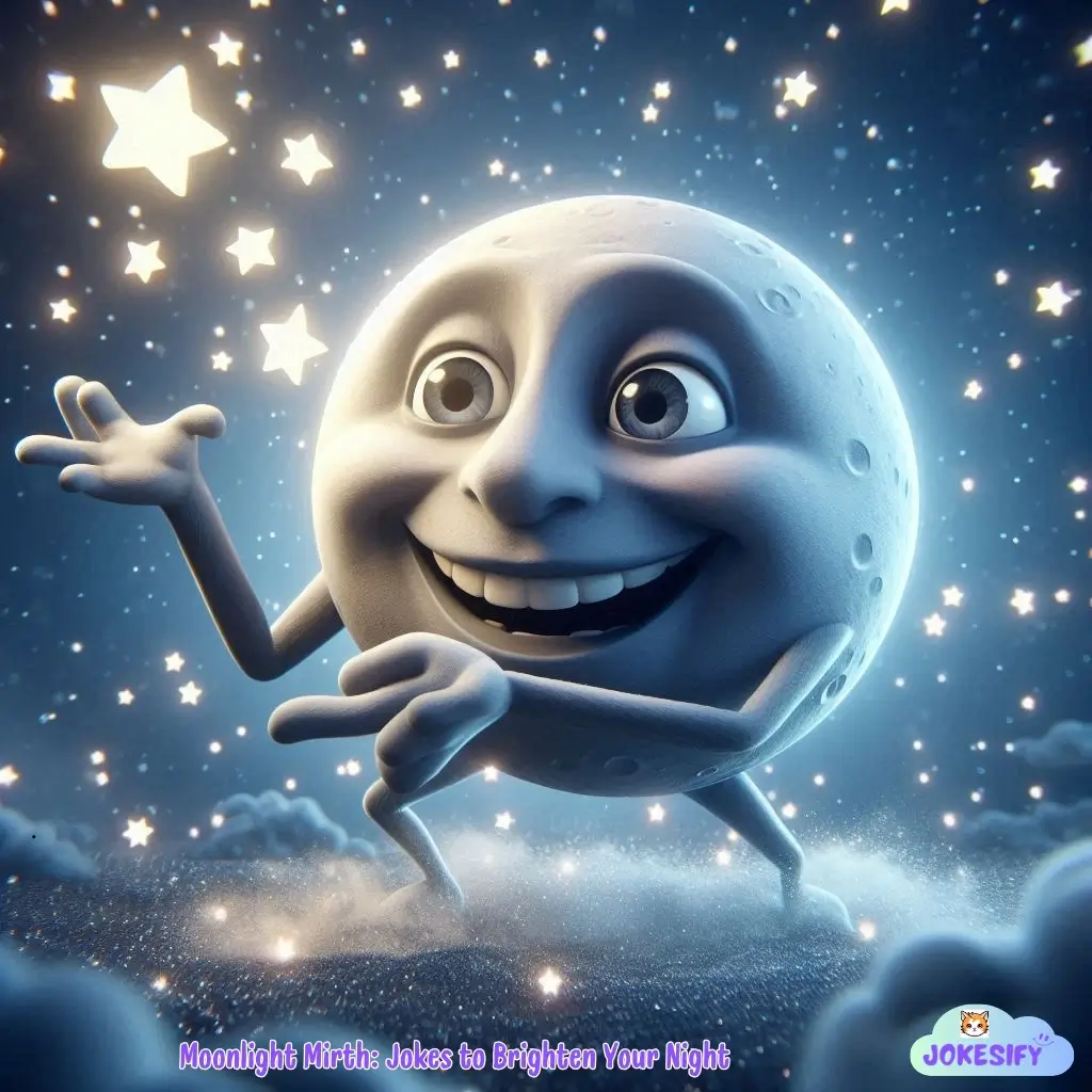 193+ Cosmic Giggles with Moon Jokes and Puns That Are Out of This World